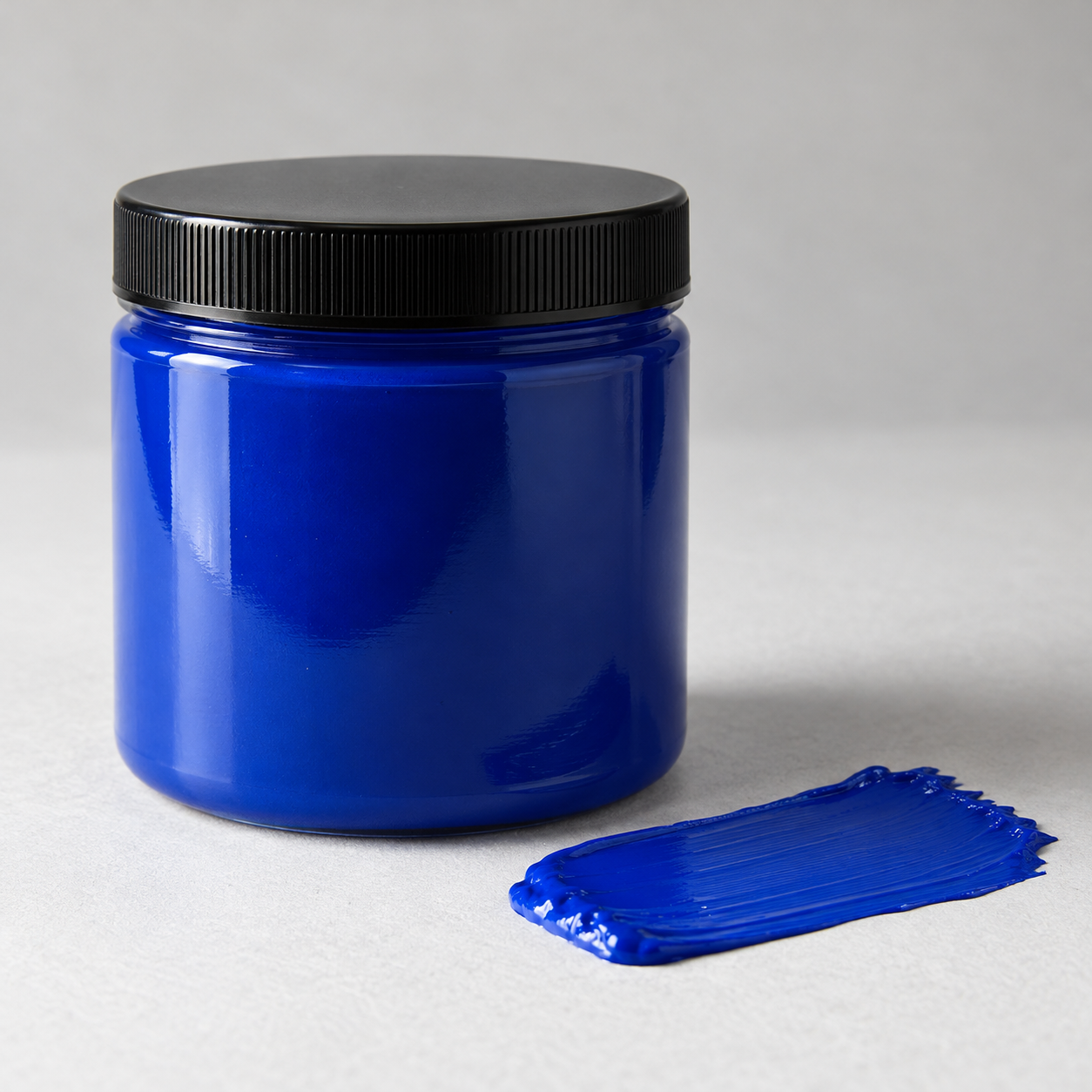 Water-based paper blue